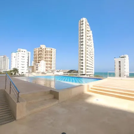 Exclusivo A Cuadra De La Playa Apartamento Cartagena